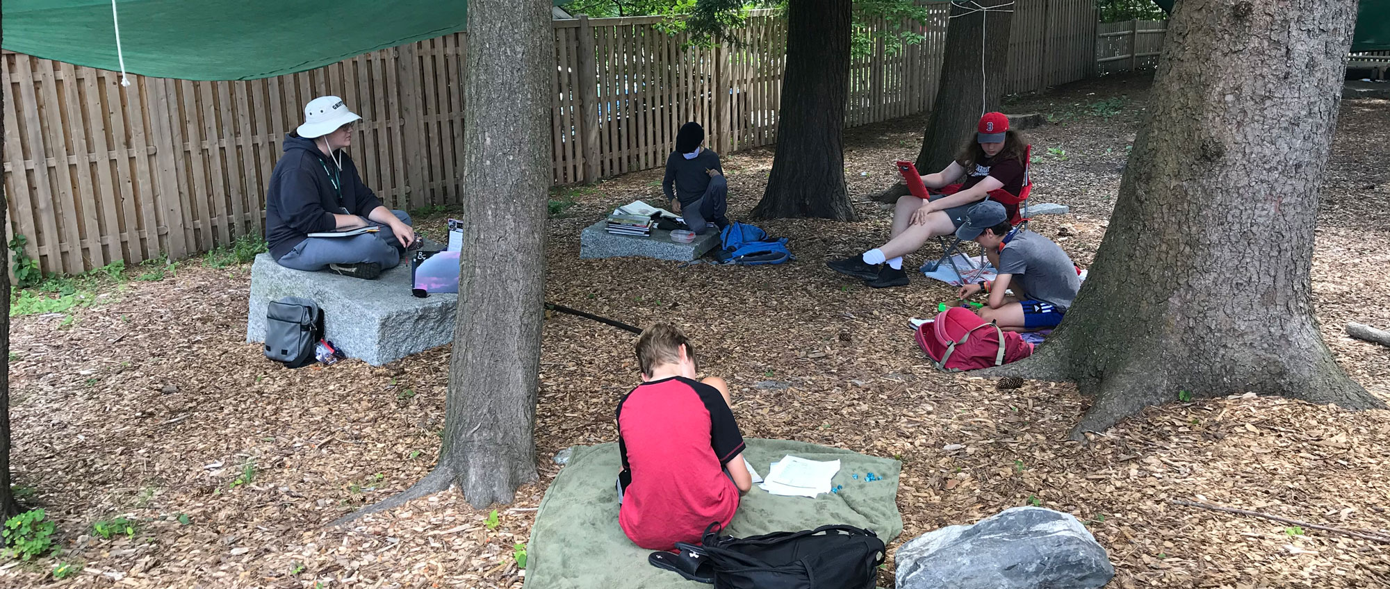 Outdoor Traveling Dungeons and Dragons (STEAM Camp) • Waynflete Summer